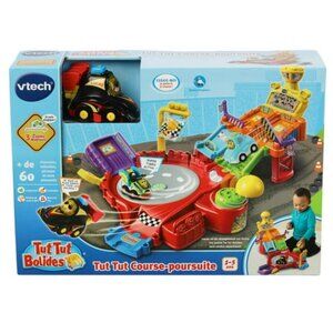 Brand New 🚗 VTech Tut Tut Bolides Course poursuite - French Version 🏁
